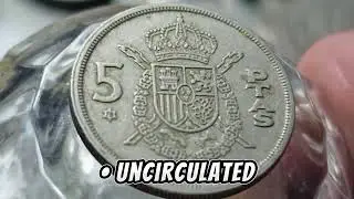 🇪🇸✨ 5 Pesetas 1975 Star 78 Spain &mdash; Worth Up to 20&euro;?#RareCoins #SpainCoins #5Pesetas #1975Coin 