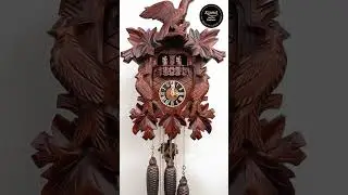 KM 15  -Original Mechanical German Cuckoo Clock  #cuckooclocks #Blackforest #Madeingermany