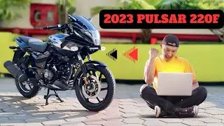 2023 Bajaj Pulsar 220F Walkaround Review+Features+Price+Mileage