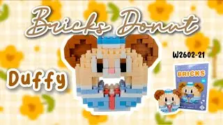 Tutorial Bricks Donat Duffy Kode W2602-21 | How To Build Bricks Donut Duffy