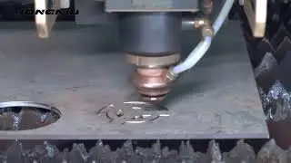 Cortadora l&aacute;ser de alta potencia Hongniu Laser de 12KW para cortar acero inoxidable de 6 mm