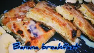 banana roti recipe | How to make Thai banana chapati | Breakfast recipes @ZOYACUISINE