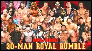 WWE 2K15 | Royal Rumble (30 Man)