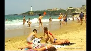 BIARRITZ Beach, France