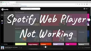 How to Fix Spotify Web Player Not Working | Tunelf
