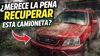 RESTAURÓ esta HONDA CR-V 1998 abandonada, se puede SALVAR? / Parte 1