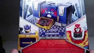Transformers Titanium Series SOUNDWAVE w LASERBEAK GENERATION ONE
