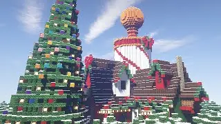 Minecraft Holiday Builds! :D