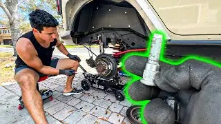 Замените поврежденные колесные шпильки на вашем Jeep Wrangler.