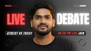 Atheist Vs Theist Live Debate || Join For Live Open Debate. #Debate