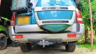 Mitsubishi Montero Rear Bumper Light Tail Light Installation