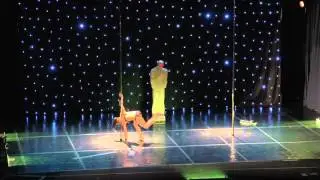 Kseniia - Greek Pole Dance Championship 2016 by Rad Polewear - Professional Division Champion