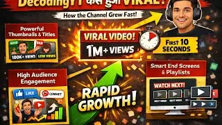 DecodingYT इतना FAST Viral कैसे हुआ? 🤯 YouTube Growth का पूरा सच!&rdquo; #DecodingYT#YouTubeGrowth