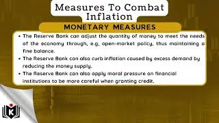 11 3 Measures to combat inflation