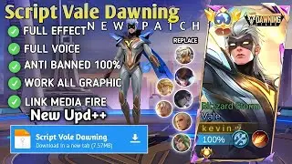 UPDATE! Script Vale Dawning - Blizzard Storm No Password | Full Effect Voice | New Patch