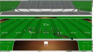 Visual & Drill Design, Animation : 2020 Saluda HS Marching Band, SC - 