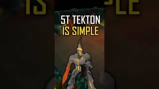 How To 5-Tick Tekton In Solo Chambers #OSRS #Shorts #Ironman
