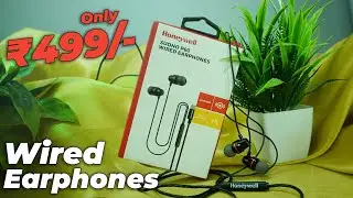Honeywell Suono P60 Wired Earphones with Built in Mic | Passive Noice Cancellation