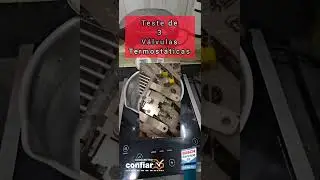VÁLVULA TERMOSTÁTICA DO TROCADOR DE CALOR DA LINHA JEEP E DIESEL - Temperatura de Abre e Fecha!