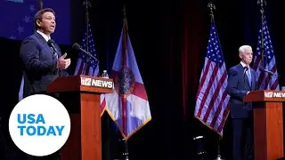 Florida governor debate: Ron DeSantis, Charlie Crist debate CRT | USA TODAY