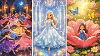 Thumbelina 🌸👧 | The Glass Princess 💎👸 | The Twelve Dancing Princesses | Magical Fairy Tales for Kids