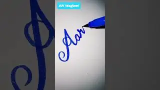 Aarish name-in beautiful cursivewriting #youtubeshorts#shorts  #calligraphy #trending#viral#ytshorts
