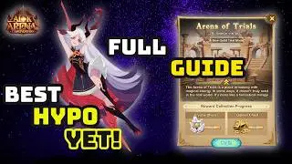 Lucilla - BEST HYPO! Brief Review + Arena of Trials FULL CLEAR [AFK Arena Companions]
