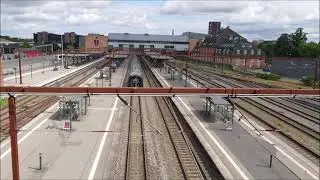 IC3 Train leaving Odense Baneg&aring;rd Center (Odense Central Station) - August 2nd 2021