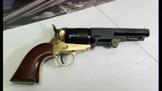 Пистолет Sheriff Black Powder Pistol 1851 года от BUDK - Pietta Unboxing