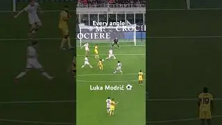 Every angle of Luka Modrić&rsquo;s first goal | #shorts