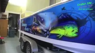 Graphics Edge - Custom Boat Wrap - From start to finish!