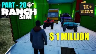 Road To 1 Million Dollars Sell Animal, Cheese, Milk, Egg | Ranch Simulator | Part 20