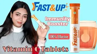 Vitamin C tablets Honest Review | Natural Immunity Booster | Fast & Up Charge