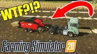 Farming Simulator 20 : TRUCK IS TRACTOR WTF ?!? FARMING WITH MAN TRUCK 👍
