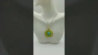 Howlite with Polymer Clay