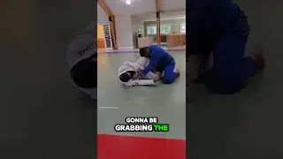 Knee weave pass to the mount! #bjj #jiujitsu #grappling