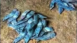 ASMR Fire and Hammer Sound | Traditional Knife Forging in Remote Village Blacksmith Workshop