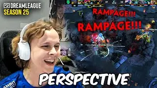 [Dota Perspective] 2x Rampage by Dyracho Phantom Assassin vs FALCONS - ESL Dreamleague 2025