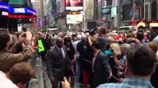 Spotting Singer and Actress Jennifer Hudson walking in the Streets of Manhattan