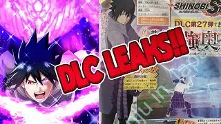 New LEAKED Images Last Battle Sasuke DLC Naruto To Boruto: Shinobi Striker