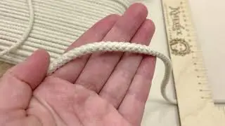 Шнур цв.суровый, 6мм, вискоза-100% АРТ 5652