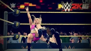 WWE 2K16 Paige vs Emma NXT Women's Championship (New Gameplay)