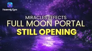 Cold Full Moon Portal Still Working 🌕 1212 Hz 🌕 Manifest Prosperity and Blessings
