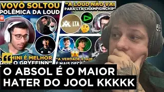 Ericat reage Absolut falando da LOUD e Jean se pronuncia pra torcida