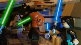 Lego Star Wars The Force Awakens Kylo Ren Arises (Stop motion)