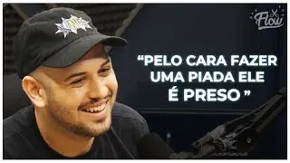 BRUNO FABIL DIZ QUAL &Eacute; O LIMITE DO HUMOR? | Cortes do Flow