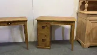 Pine desks and writing tables made to measure - Pinefinders Old Pine Furniture Warehouse