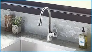 Best Kitchen Sink Faucets | Moen 7594C Arbor One-Handle Pulldown Kitchen Faucet Featuring Power