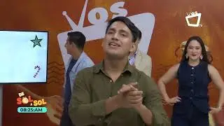 Presentadores de Vos TV se suman al reto viral del momento