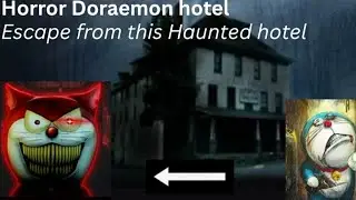 Horror Doraemon hotel game escape from this hotel #youtubevideo 